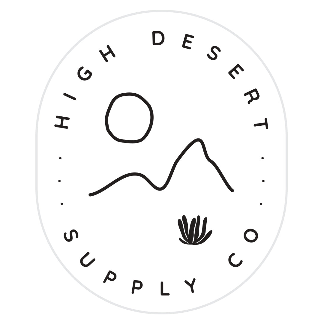 High Desert Supply Co. - Logo Sticker