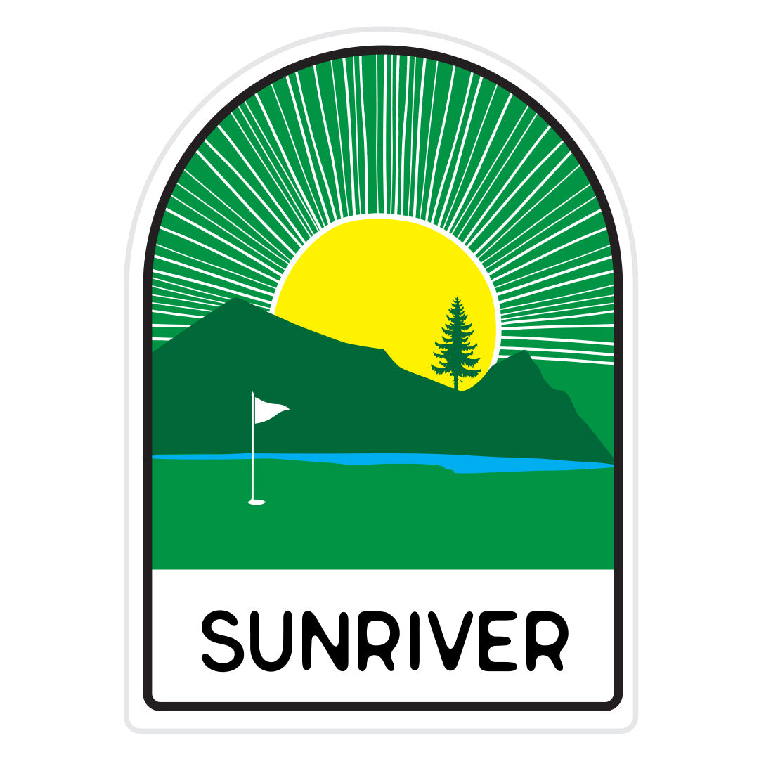 Sunriver, Oregon - Sticker