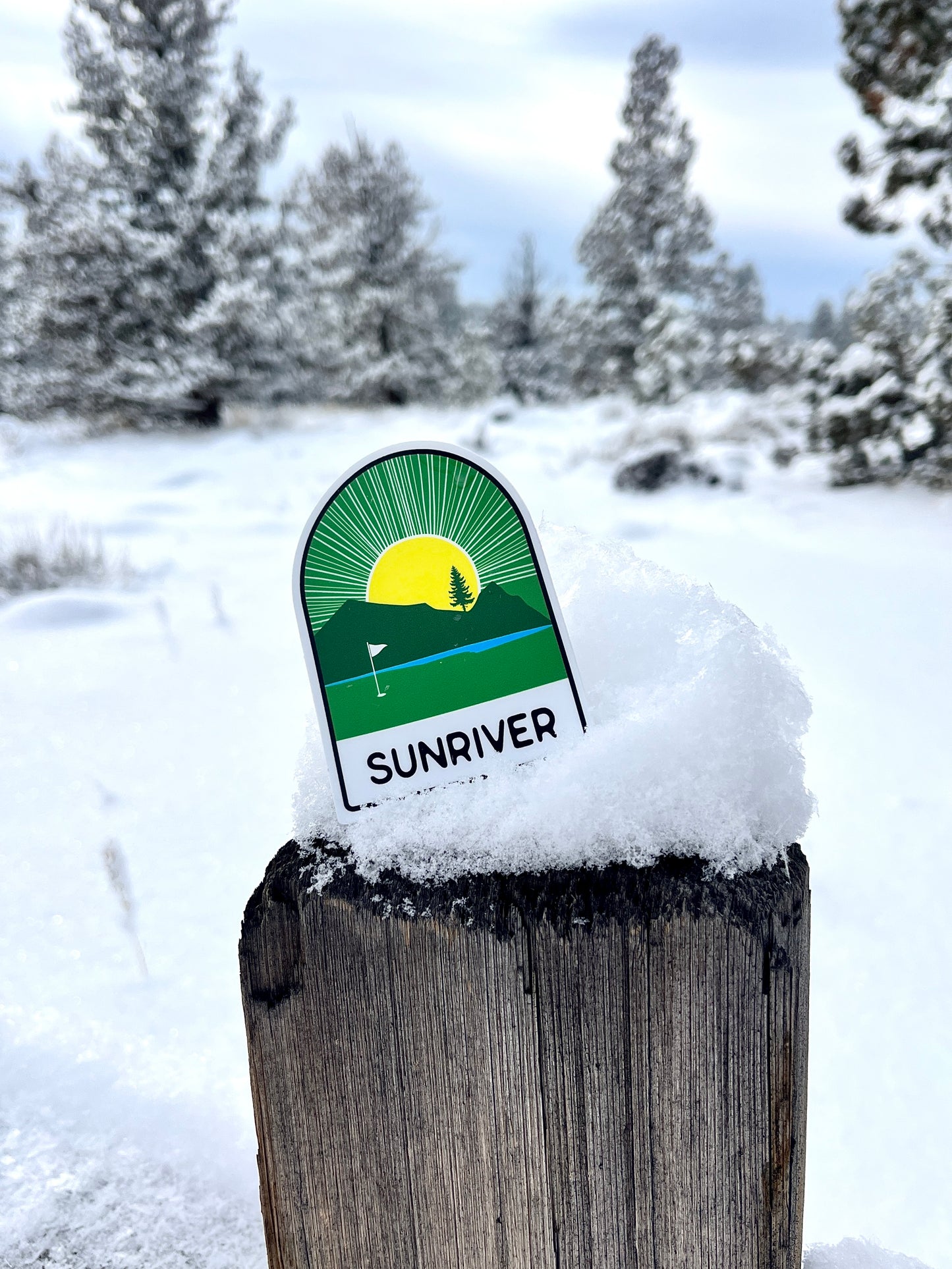 Sunriver, Oregon - Sticker