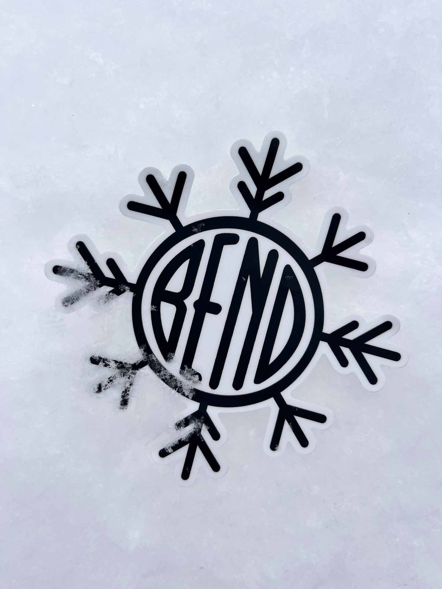 Whether you're a winter sports enthusiast, a fan of cozy fireside gatherings, or simply captivated by the charm of snowy streets, our Snowflake Edition sticker is a delightful representation of Bend's seasonal allure. Stick this on your winter gear, water bottle, or car to carry a piece of Bend's snowy magic wherever you go. It's not just a sticker; it's a charming reminder of the unique and picturesque winters that make Bend, Oregon, a special destination.